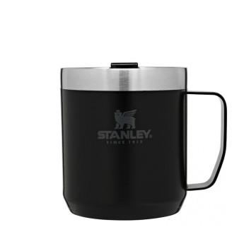 Термокружка Stanley Classic 0,35 л с ручкой, чёрная 10-09366-006